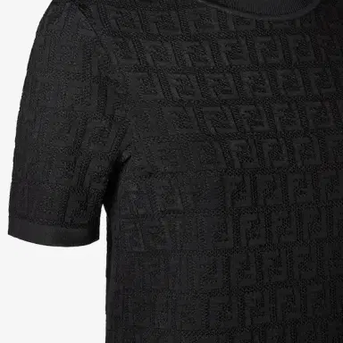 Fendi Short-sleeved crew-neck jumper | Thumbnail 3 Fendi Short-sleeved crew-neck jumper | Thumbnail 3