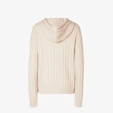 Fendi Oversize sweatshirt with drawstring hood and long low-set | Thumbnail 2 Fendi Oversize sweatshirt with drawstring hood and long low-set | Thumbnail 2