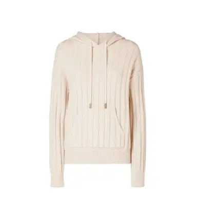 Fendi Oversize sweatshirt with drawstring hood and long low-set | Thumbnail 1 Fendi Oversize sweatshirt with drawstring hood and long low-set | Thumbnail 1