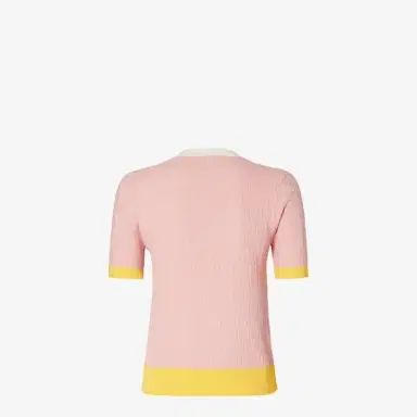 Fendi Regular fit jumper with crew neck and short sleeves | Thumbnail 2 Fendi Regular fit jumper with crew neck and short sleeves | Thumbnail 2