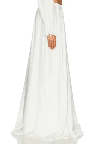 Norma Kamali Flared Skirt | Thumbnail 3 Norma Kamali Flared Skirt | Thumbnail 3