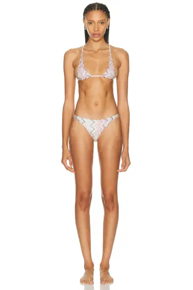 Missoni Triangle Bikini Set | Thumbnail 1 Missoni Triangle Bikini Set | Thumbnail 1