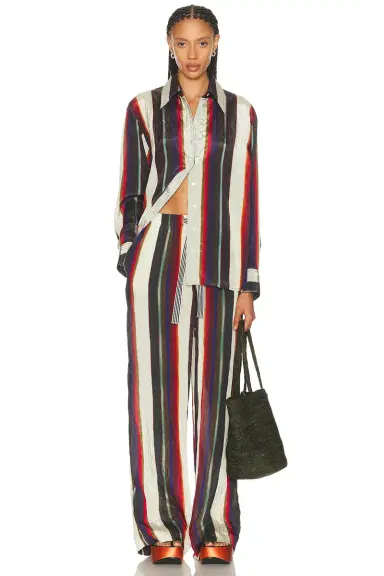 Christopher John Rogers Morris Stripe Relaxed Pant | Thumbnail 5 Christopher John Rogers Morris Stripe Relaxed Pant | Thumbnail 5