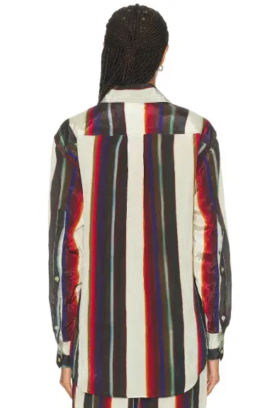 Christopher John Rogers Morris Stripe Classic Shirt | Thumbnail 3 Christopher John Rogers Morris Stripe Classic Shirt | Thumbnail 3