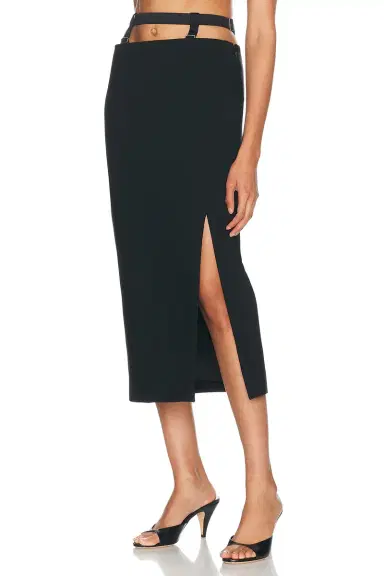 Mugler Midi Skirt | Thumbnail 3 Mugler Midi Skirt | Thumbnail 3