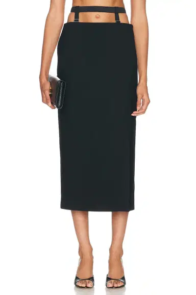 Mugler Midi Skirt | Thumbnail 1 Mugler Midi Skirt | Thumbnail 1