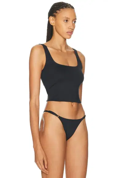 Skims Iconic Swim Tank Bikini Top | Thumbnail 2 Skims Iconic Swim Tank Bikini Top | Thumbnail 2
