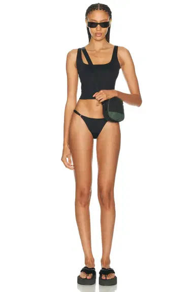 Skims Iconic Swim Tank Bikini Top | Thumbnail 4 Skims Iconic Swim Tank Bikini Top | Thumbnail 4