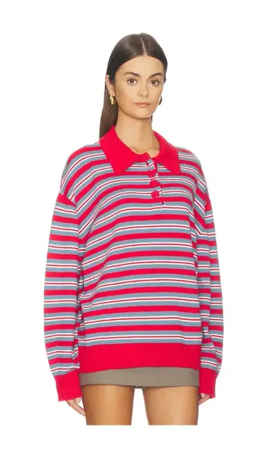 WeWoreWhat Henley Pull Over Sweatshirt | Thumbnail 2 WeWoreWhat Henley Pull Over Sweatshirt | Thumbnail 2
