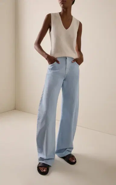 Gabriela Hearst Amoret Barrel-Leg Jeans | Thumbnail 2 Gabriela Hearst Amoret Barrel-Leg Jeans | Thumbnail 2