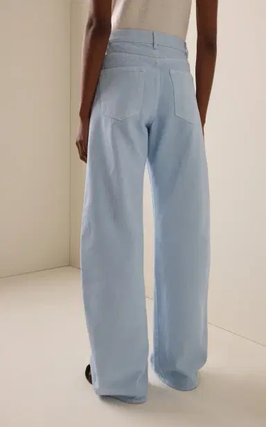 Gabriela Hearst Amoret Barrel-Leg Jeans | Thumbnail 4 Gabriela Hearst Amoret Barrel-Leg Jeans | Thumbnail 4