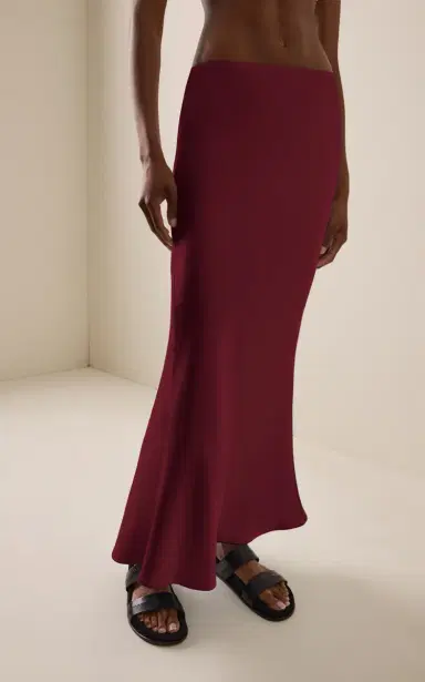 Gabriela Hearst Frei Silk Satin Maxi Skirt | Thumbnail 3 Gabriela Hearst Frei Silk Satin Maxi Skirt | Thumbnail 3