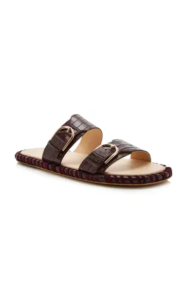 Gabriela Hearst Sage Leather Sandals | Thumbnail 4 Gabriela Hearst Sage Leather Sandals | Thumbnail 4