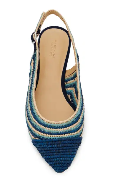 Gabriela Hearst Strength Raffia Slingback Flats | Thumbnail 3 Gabriela Hearst Strength Raffia Slingback Flats | Thumbnail 3