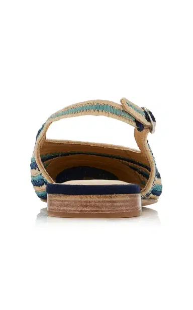 Gabriela Hearst Strength Raffia Slingback Flats | Thumbnail 5 Gabriela Hearst Strength Raffia Slingback Flats | Thumbnail 5