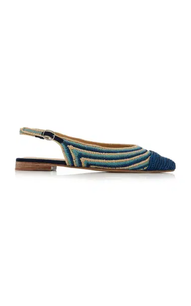 Gabriela Hearst Strength Raffia Slingback Flats | Thumbnail 7 Gabriela Hearst Strength Raffia Slingback Flats | Thumbnail 7