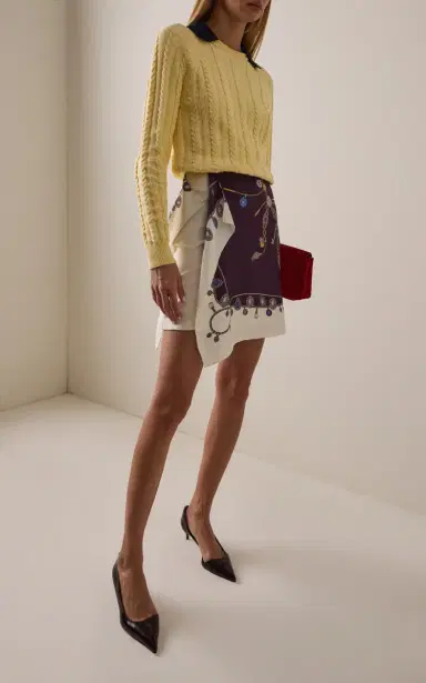Versace Cable-Knit Cotton Sweater | Thumbnail 3 Versace Cable-Knit Cotton Sweater | Thumbnail 3