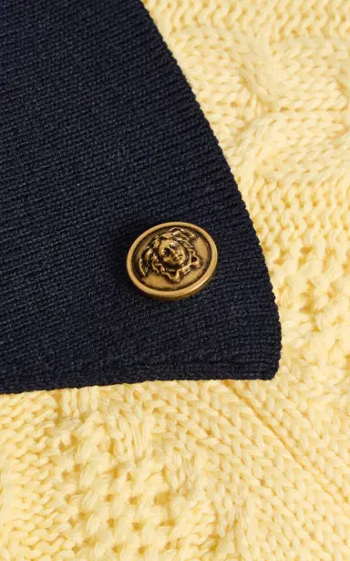 Versace Cable-Knit Cotton Sweater | Thumbnail 5 Versace Cable-Knit Cotton Sweater | Thumbnail 5