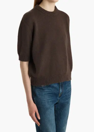 Khaite Davin Sweater In Coffee | Thumbnail 6 Khaite Davin Sweater In Coffee | Thumbnail 6