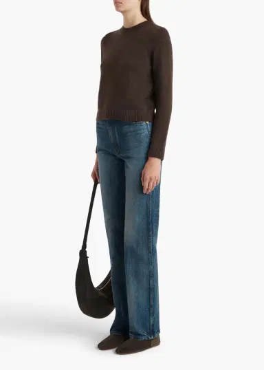 Khaite Leta Sweater In Coffee | Thumbnail 2 Khaite Leta Sweater In Coffee | Thumbnail 2
