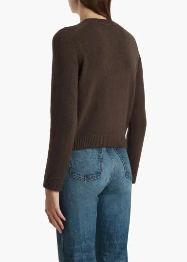 Khaite Leta Sweater In Coffee | Thumbnail 4 Khaite Leta Sweater In Coffee | Thumbnail 4