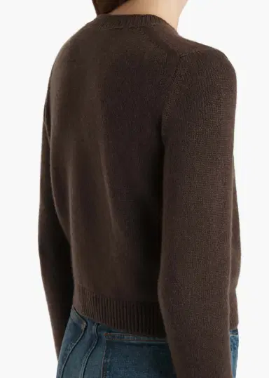 Khaite Leta Sweater In Coffee | Thumbnail 6 Khaite Leta Sweater In Coffee | Thumbnail 6