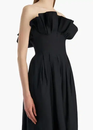 Khaite Claude Dress In Black | Thumbnail 4 Khaite Claude Dress In Black | Thumbnail 4