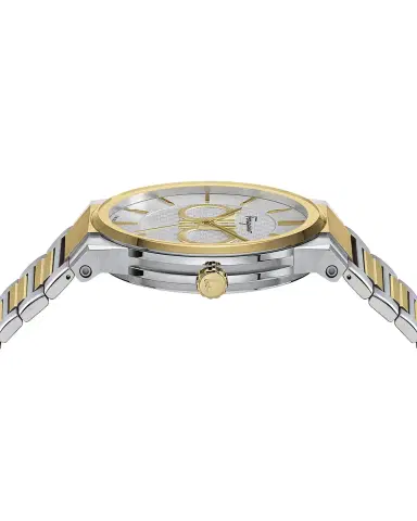 Ferragamo Men 's 41mm Two-Tone Bracelet Watch | Thumbnail 2 Ferragamo Men 's 41mm Two-Tone Bracelet Watch | Thumbnail 2