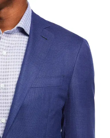 Canali Men 's 130s Wool Solid Blazer | Thumbnail 3 Canali Men 's 130s Wool Solid Blazer | Thumbnail 3