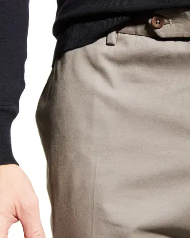 Incotex Men 's Scoll Cotton-Silk Trousers | Thumbnail 4 Incotex Men 's Scoll Cotton-Silk Trousers | Thumbnail 4