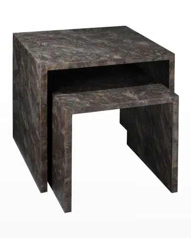 Jamie Young Bedford Burlwood Nesting Tables | Thumbnail 6 Jamie Young Bedford Burlwood Nesting Tables | Thumbnail 6