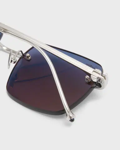 Cartier Men 's Rimless Rectangle Metal Sunglasses | Thumbnail 4 Cartier Men 's Rimless Rectangle Metal Sunglasses | Thumbnail 4