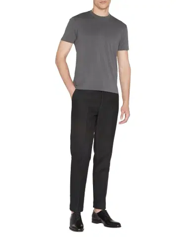 Tom Ford Men's Lyocell-Cotton Crewneck T-Shirt | Thumbnail 1 Tom Ford Men's Lyocell-Cotton Crewneck T-Shirt | Thumbnail 1