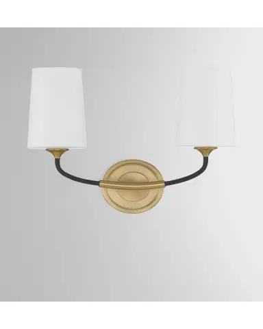 Crystorama Niles 2-Light Forged Wall Mount | Thumbnail 4 Crystorama Niles 2-Light Forged Wall Mount | Thumbnail 4