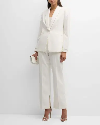 Elie Tahari The Lexy Slit-Cuff Pants | Thumbnail 2 Elie Tahari The Lexy Slit-Cuff Pants | Thumbnail 2