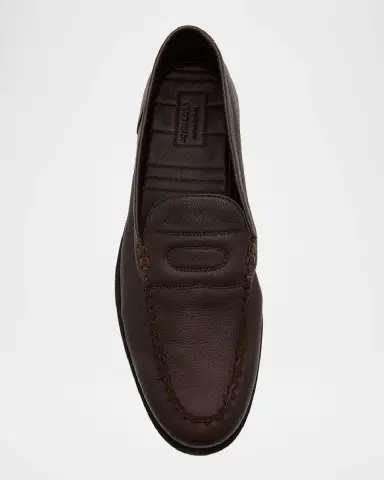 John Lobb Men's Pace Leather Penny Loafers | Thumbnail 5 John Lobb Men's Pace Leather Penny Loafers | Thumbnail 5