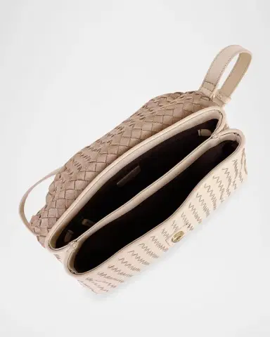 Rafe Jamie Envelope Woven Leather Clutch Bag | Thumbnail 4 Rafe Jamie Envelope Woven Leather Clutch Bag | Thumbnail 4