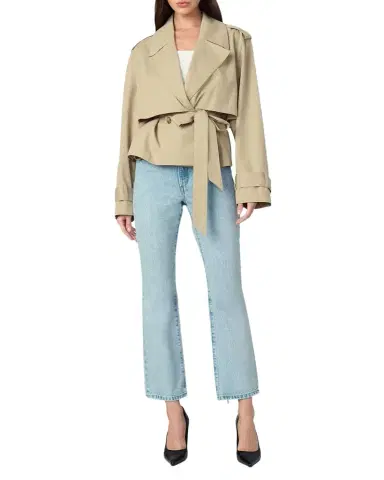 Joe 's Jeans The Liz Cropped Trench Coat | Thumbnail 1 Joe 's Jeans The Liz Cropped Trench Coat | Thumbnail 1