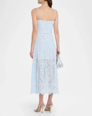 Generation Love Zuria Belted Eyelet Maxi Dress | Thumbnail 2 Generation Love Zuria Belted Eyelet Maxi Dress | Thumbnail 2