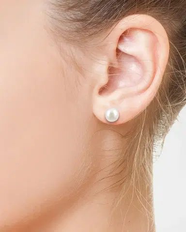 Neiman Marcus 18K Yellow Gold Freshwater Pearl Stud Earrings | Thumbnail 1 Neiman Marcus 18K Yellow Gold Freshwater Pearl Stud Earrings | Thumbnail 1