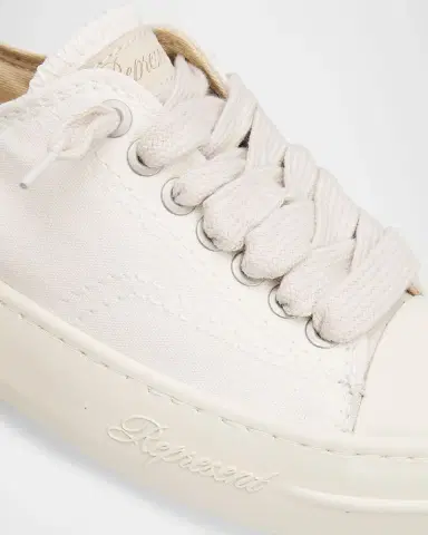 Represent Men's Rep-Cap Canvas Low-Top Sneakers | Thumbnail 2 Represent Men's Rep-Cap Canvas Low-Top Sneakers | Thumbnail 2