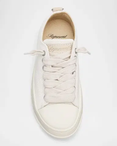 Represent Men's Rep-Cap Canvas Low-Top Sneakers | Thumbnail 3 Represent Men's Rep-Cap Canvas Low-Top Sneakers | Thumbnail 3