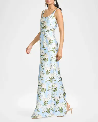 SACHIN BABI Lana Embellished Floral Gown | Thumbnail 5 SACHIN BABI Lana Embellished Floral Gown | Thumbnail 5