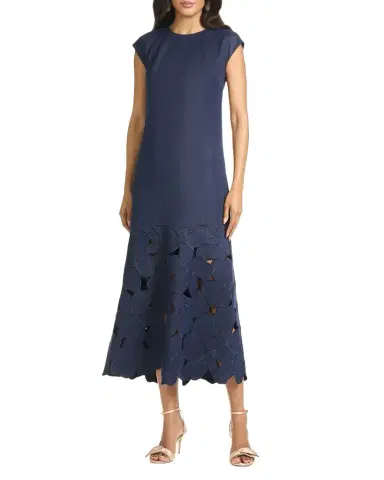 SACHIN BABI Sabette Embroidered Midi Dress | Thumbnail 1 SACHIN BABI Sabette Embroidered Midi Dress | Thumbnail 1