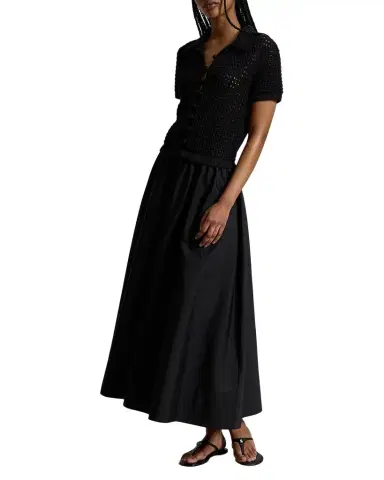 Polo Ralph Lauren Knit-Bodice Cotton Dress | Thumbnail 1 Polo Ralph Lauren Knit-Bodice Cotton Dress | Thumbnail 1