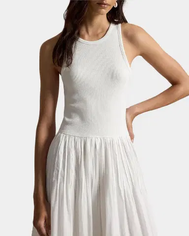 Polo Ralph Lauren Lace-Trim Tank Dress | Thumbnail 3 Polo Ralph Lauren Lace-Trim Tank Dress | Thumbnail 3