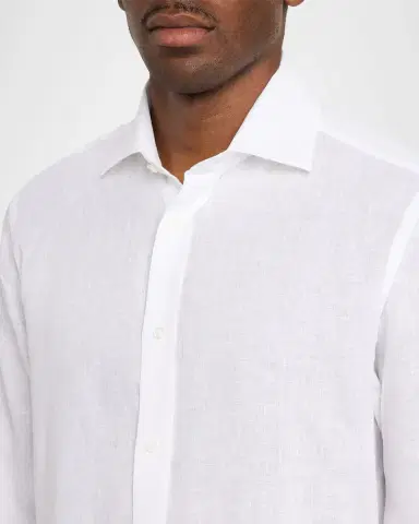 Ralph Lauren Purple Label Men's Linen Shirt | Thumbnail 4 Ralph Lauren Purple Label Men's Linen Shirt | Thumbnail 4