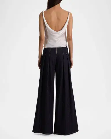 ALICE + OLIVIA Monique Twist Strap Cowl-Neck Blouse | Thumbnail 2 ALICE + OLIVIA Monique Twist Strap Cowl-Neck Blouse | Thumbnail 2