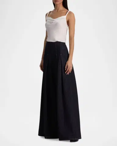ALICE + OLIVIA Monique Twist Strap Cowl-Neck Blouse | Thumbnail 5 ALICE + OLIVIA Monique Twist Strap Cowl-Neck Blouse | Thumbnail 5