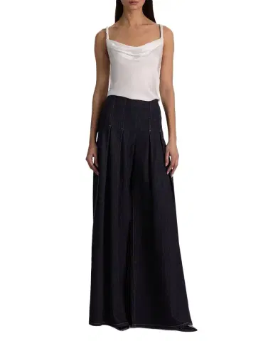 ALICE + OLIVIA Monique Twist Strap Cowl-Neck Blouse | Thumbnail 1 ALICE + OLIVIA Monique Twist Strap Cowl-Neck Blouse | Thumbnail 1